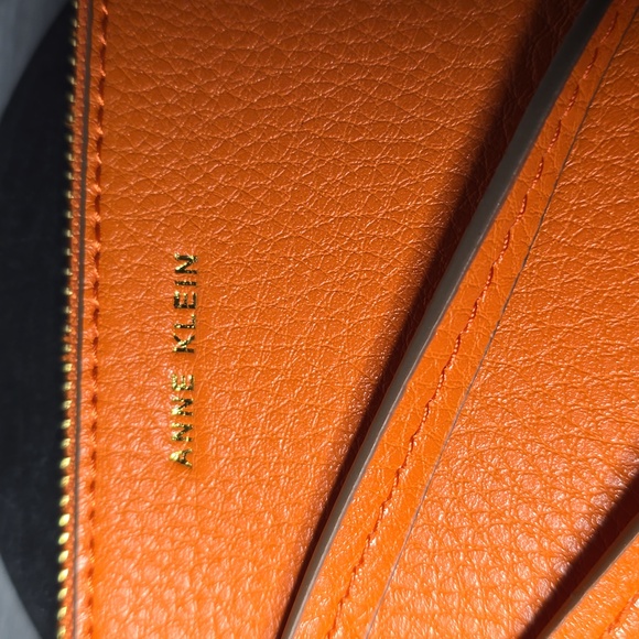 Anne Klein Vibrant Orange Wristlet - Picture 2 of 5